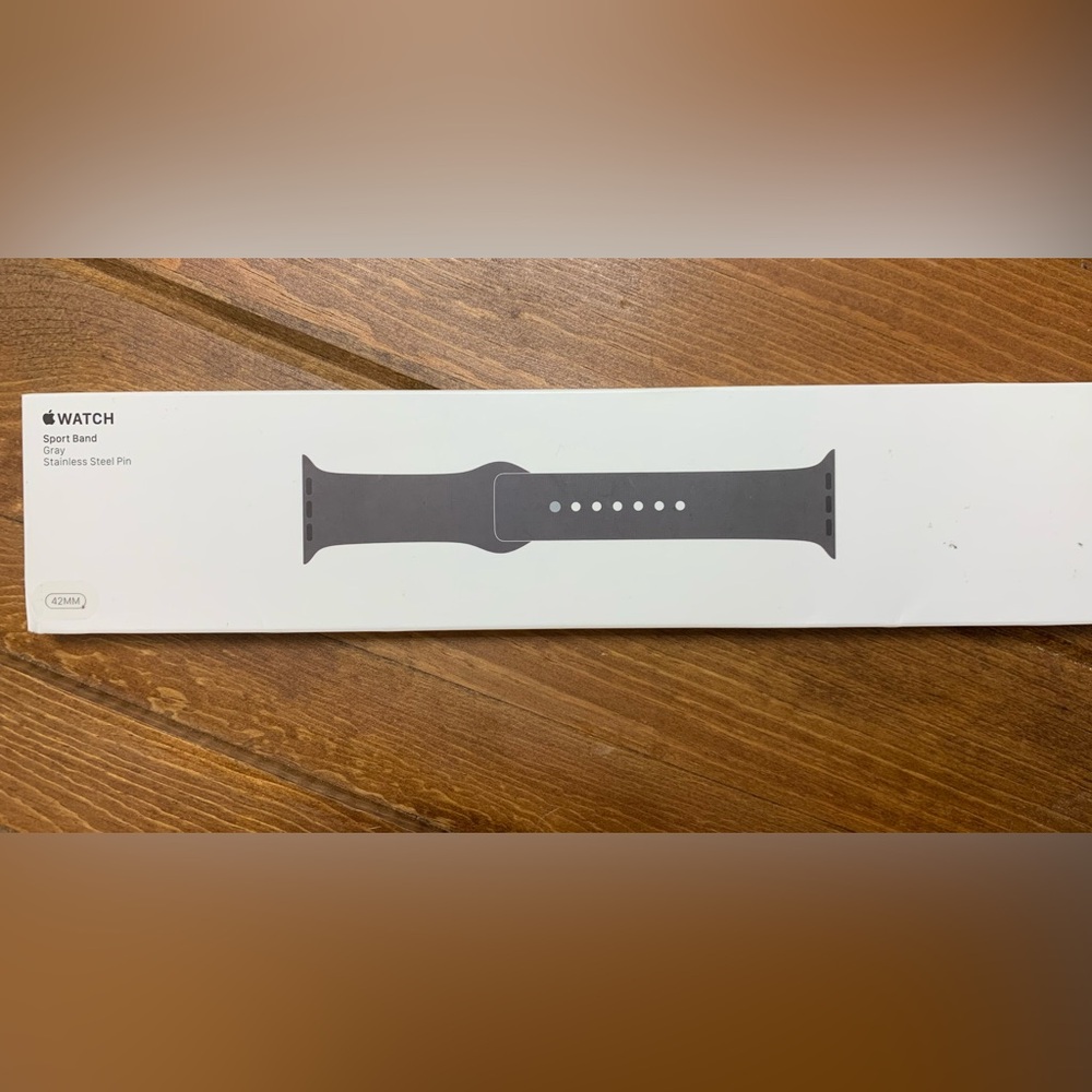 Apple Watch Sport Band Authentic Gray Size 42MM